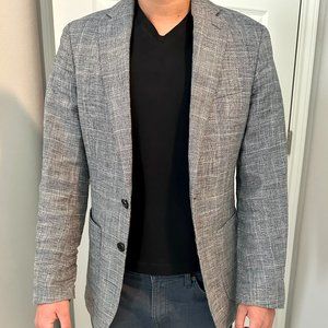 Banana Republic 32S Gray Linen Blazer, sport coat